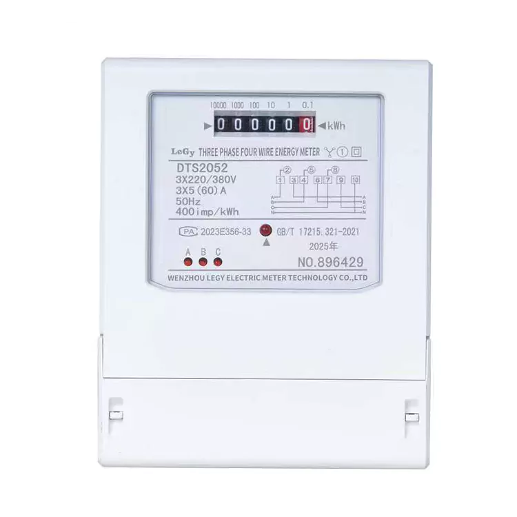Máy đo năng lượng thông minh ba pha vận hành CT