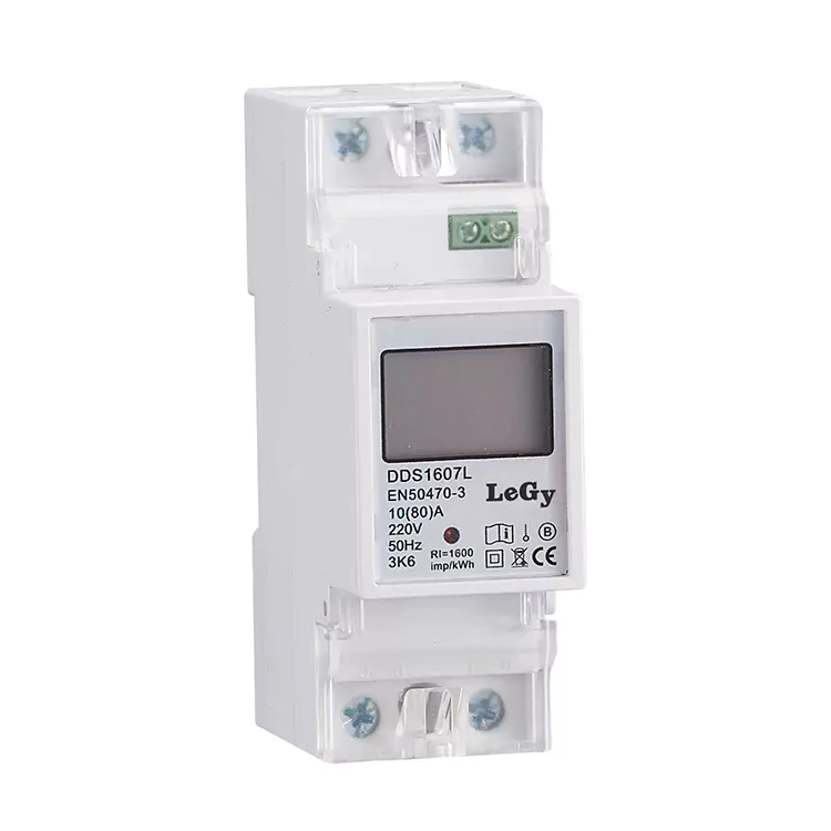 Máy đo năng lượng thông minh DIN Rail một pha RS485