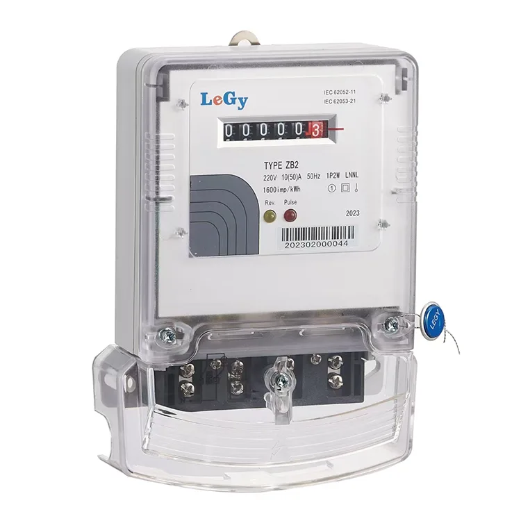 Đồng hồ đo năng lượng kWh điện tử một pha